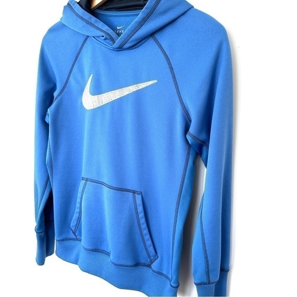Nike Therma-Fit fleece hoodie with kangaroo pocket, raglan cut - Picture 3 of 12